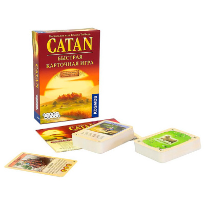 Настольная игра Колонизаторы Catan Быстрая карточная игра Hobby World 915427 1